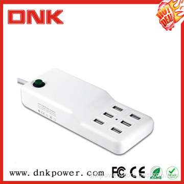 12A Desktop 5 in 1 for iPhone Environmental Protection Batteries Charger